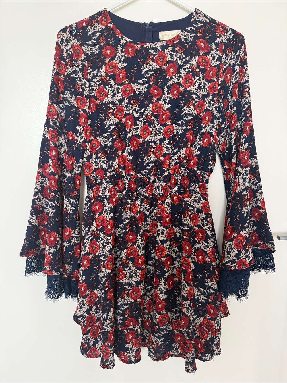 Altar'd State Romantic Floral Print Dress